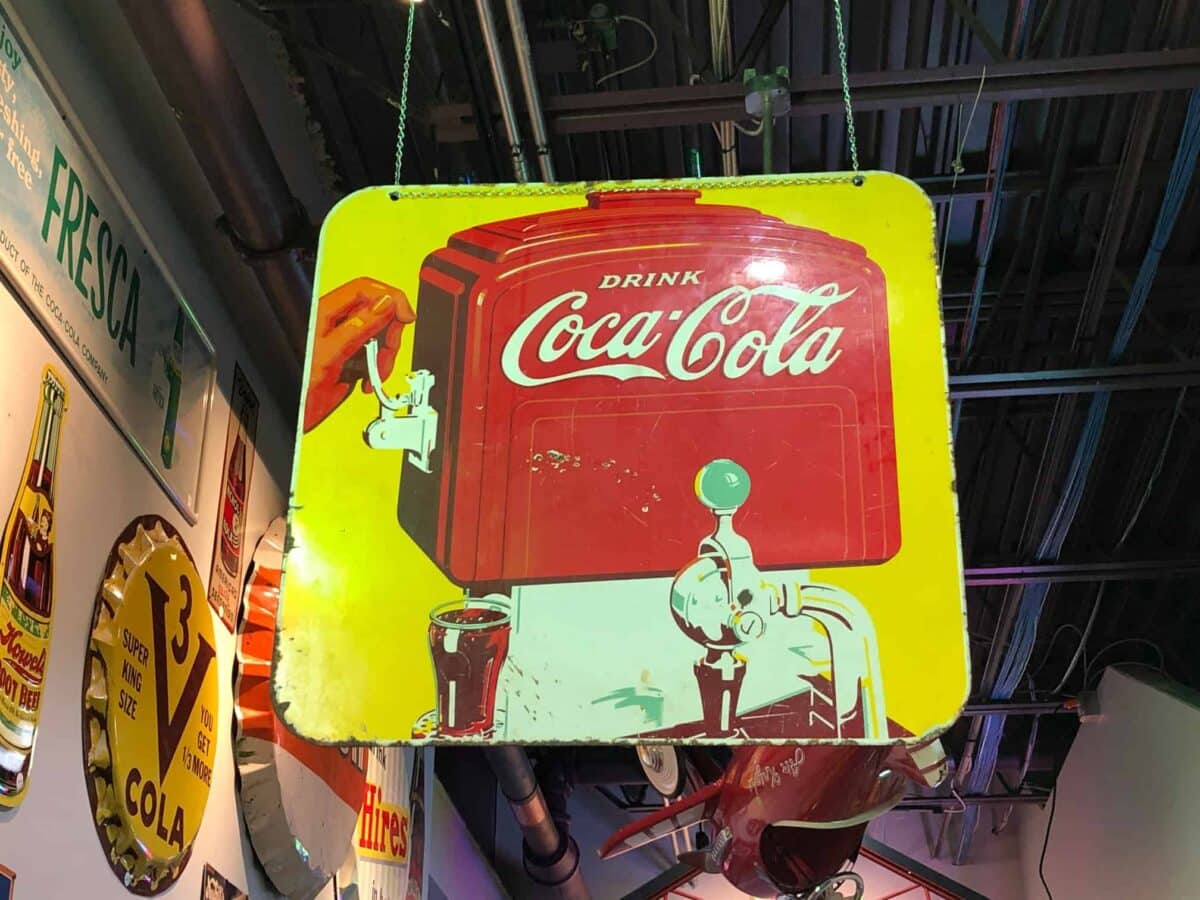 Coca-Cola Porcelain Sign