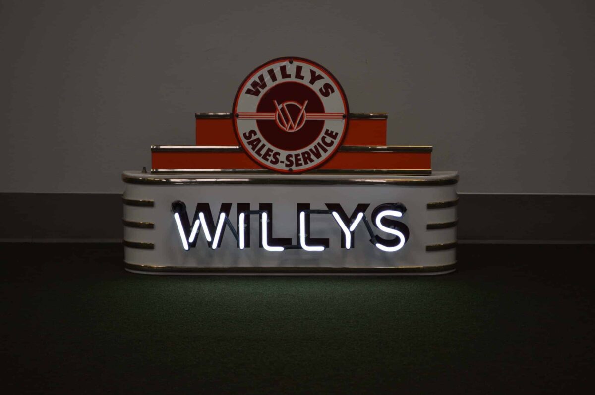 1940's Willy's Neon