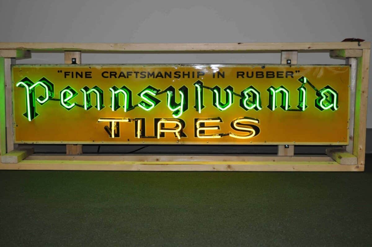 Pennsylvania Tires Neon