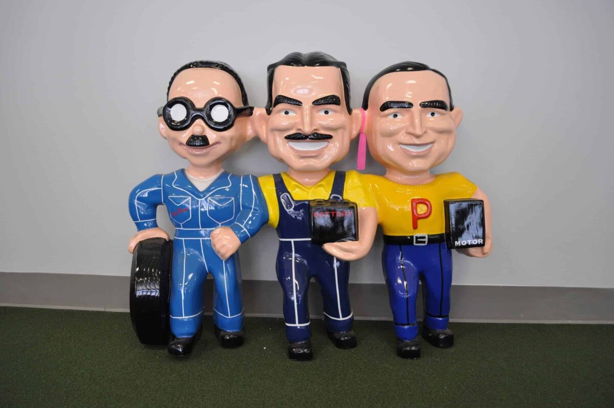 Pep Boys Fiberglass Sign