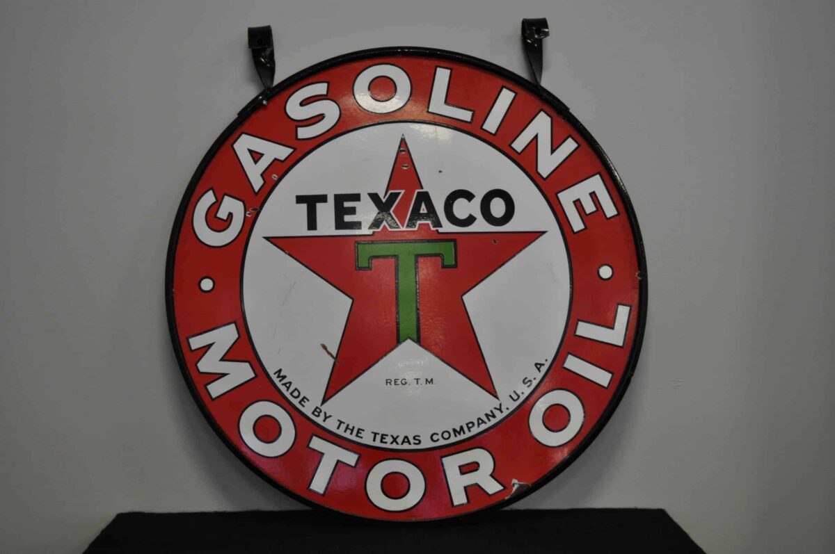 Texaco Porcelain