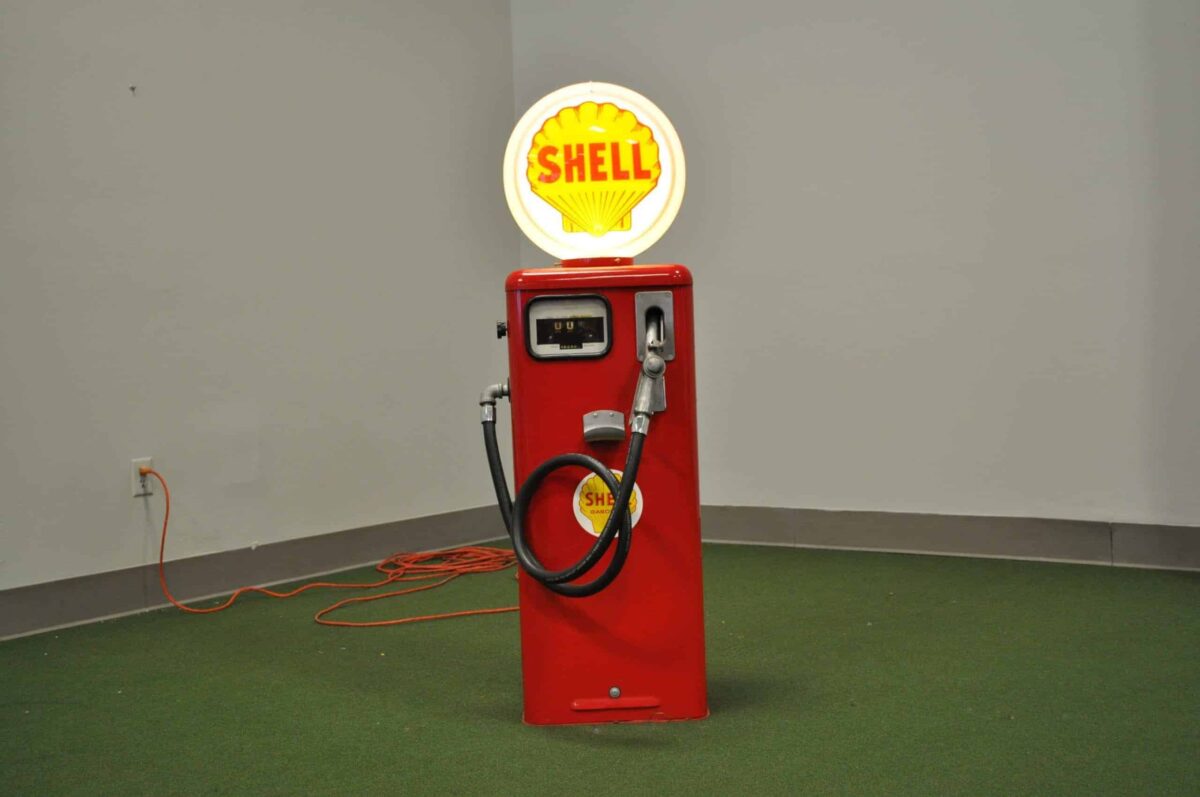 Shell Tokheim Gasboy With Globe
