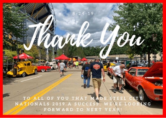 Steel City Nationals - Thank You